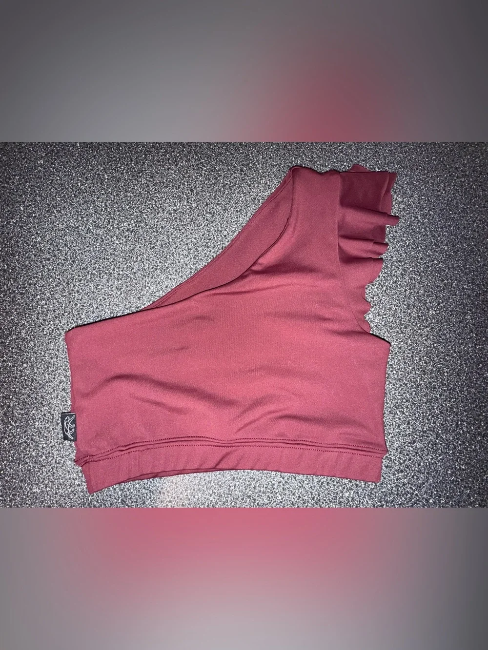 Tiger Friday Dance Bra Crop Top Red Size Adult Small